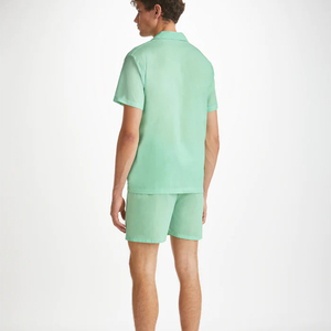 Vêtements de nuit pyjama vêtements de nuit fibre de bambou broderie imprimé 2024 hommes personnalisé uni et conçu unisexe OEM pyjamas - Product Image 4