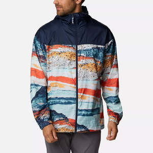 Chaqueta Cortavientos Personalizada con Estampado por Sublimación |   Chaqueta de Invierno para Hombre, Ropa de Abrigo para Exteriores, Chaqueta con Capucha para Primavera - Product Image 1