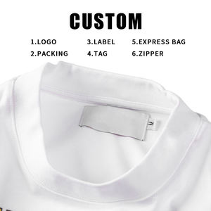 T-shirt pour homme, 100% coton, épaules tombantes, coupe ample, poids lourd, luxe, logo personnalisé, impression DTG, t-shirt graphique pour homme - Product Image 3