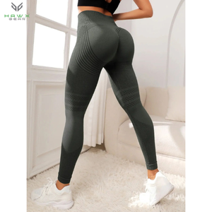 Pantalones deportivos de 3 piezas para mujer con pantalones de yoga sexis con realce de cadera Pantalones de yoga para correr de cintura alta para ejercicio - Product Image 3