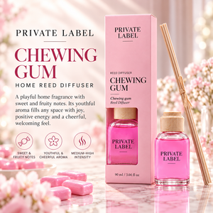 Diffuseur de parfum en forme de chewing-gum à marque privée 90ml |   Parfum d'ambiance sucré et fruité |   Fabricant OEM Espagne - Product Image 2