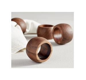 แหวนผ้าเช็ดปากการตั้งค่าโต๊ะรับประทานอาหารสําหรับโอกาสลําลองหรืออย่างเป็นทางการผู้ถือผ้าเช็ดปากแหวนตกแต่งตาราง - Product Image 6