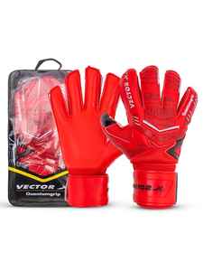 Gants de gardien de but en cuir de qualité supérieure personnalisables coupe personnalisée poignée en latex de football en gros - Product Image 4