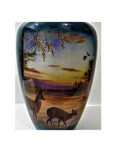 Urna de cremación de metal hecha a mano de la mejor calidad para cenizas humanas, precio al por mayor, suministros funerarios para adultos - Product Image 2