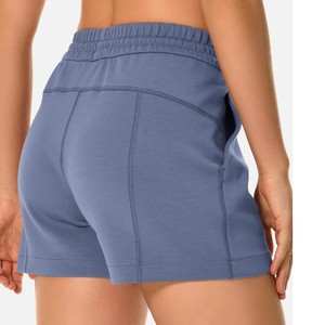 Short de survêtement décontracté pour femmes multicolore 100% coton respirant taille haute grande taille pour la salle de sport en plein air Logo personnalisé - Product Image 1
