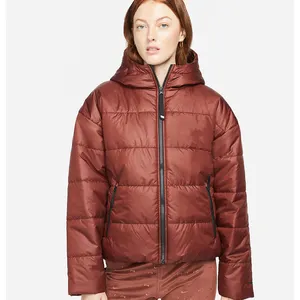 Wholesale Custom Puffer Jacket Winter Female Light Down Feather Women Jackets Coats For Women