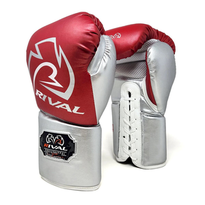 ถุงมือชกมวยแบบเชือกผูกติดโลโก้สำหรับผู้ใหญ่ถุงมือซ้อมซ้อมซ้อมมวย - Product Image 6