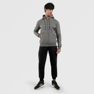 Sudadera con Capucha Charcoal Rigger, Estilo Desgastado, 100% Algodón, Felpa Francesa, Talla Grande, Ropa Urbana de Invierno para Hombre, de XXS a 6XL - Product Image 4
