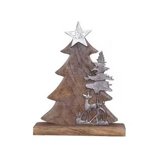 Pièce maîtresse en cône de pin de table en métal givré pour la configuration de la fête de vacances et le style intérieur - Product Image 6