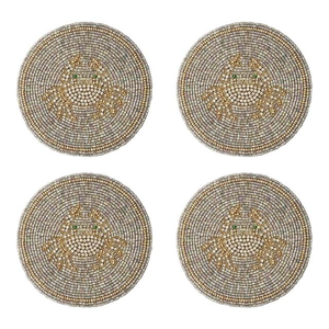 Sous-verres perlés de haute qualité avec logo et taille personnalisés, motifs géométriques, design moderne et écologique pour une vie élégante - Product Image 5