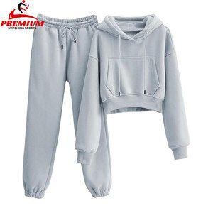 Baggy Tracksuit Women's Cotton Fleece Polyester Heavyweight Comfortable 500 GSM Oversize <b>Track</b> <b>Suit</b> Women - Product Image 6