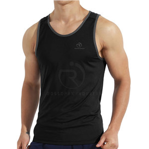 Vente directe d'usine grande taille hommes été débardeur Pakistan-Made Fitness vêtements tricoté méthode de tissage - Product Image 1