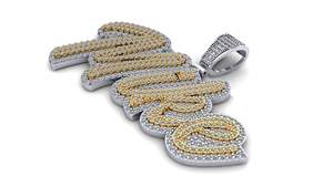 Pendentif classique avec plaque signalétique gravée Collier unisexe pour expression personnelle Pendentif personnalisé - Product Image 6