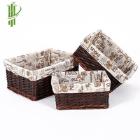 VGREENART VIETNAM BRAND Panier de pique-nique en bambou et rotin fait à la main VGA PC33 pour le stockage des aliments Sac à dos de pique-nique de qualité