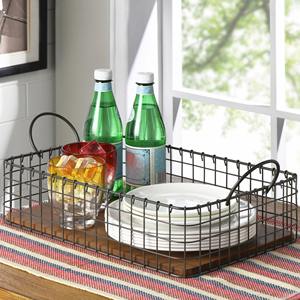 Plateau en métal fait à la main couleur émail Base décorative luxueuse durable pour bougies Arrangements floraux plats assiettes écologiques - Product Image 6