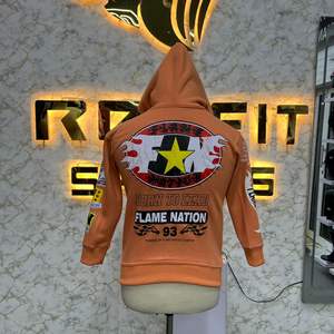 New arrived best price most Demanded Zipper <b>hoodie</b> <b>Red</b> Color Best Printed factory made cheap price hoodies <b>men</b> <b>men's</b> hoodies - Product Image 5