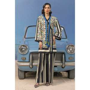 Conjunto de 2 Piezas para Mujer, Traje de Tela Estampada sin Coser, Colección TL-52036 - Product Image 5