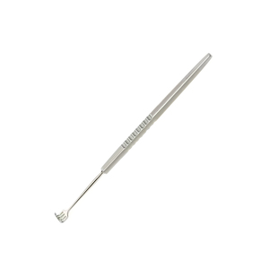 Retractor de Párpado Recto Manual Profesional Knapp con Puntas Redondeadas de 4x5mm, Acero Inoxidable Alemán, Longitud 133mm - Product Image 3