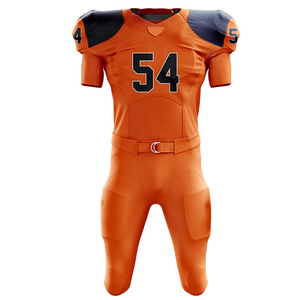 Ensemble de maillot et pantalon de football réversible pour jeunes, personnalisable, sublimation intégrale, équipement de football américain à manches courtes, best-seller - Product Image 2