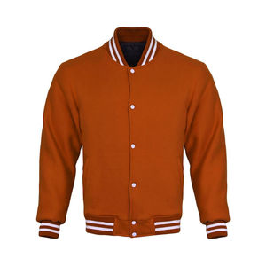 2025 mejor venta al por mayor personalizado de talla grande de los hombres Varsity chaqueta a granel 4XL bombardero con cuello alto y patrón de retazos - Product Image 2