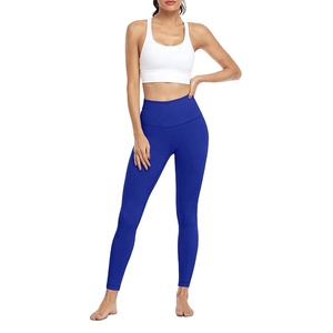 Leggings Deportivos de Yoga para Mujer, Cintura Media, 100% Algodón, Antibacterianos, Transpirables, Largos hasta la Rodilla, Verano 2026, Superventas - Product Image 1
