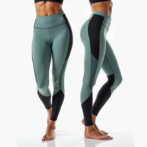 Pantalon d'entraînement taille haute pour femmes en compression, coupe sèche, style leggings pour le quotidien des femmes, le fitness, la course à pied et le fitness actif - Product Image 4