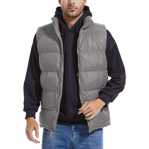 Chaleco acolchado Unisex de alta calidad, chaleco sin mangas Multicolor para ropa de invierno, diseño elegante de calle principal - Product Image 1