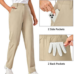 กางเกงกอล์ฟคุณภาพเยี่ยมสำหรับผู้หญิง ปรับได้ สวมใส่สบาย ระบายอากาศได้ดี น้ำหนักเบา ทันสมัย - Product Image 5