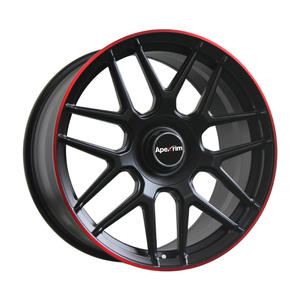 Jantes forgées de 18 à 22 pouces pour <span class=keywords><strong>Audi</strong></span> <span class=keywords><strong>A3</strong></span> S3, jantes argentées à 5 branches en forme de V, jantes en alliage après-vente 5x112 centrées sur le moyeu pour S-Line Quattro - Product Image 3