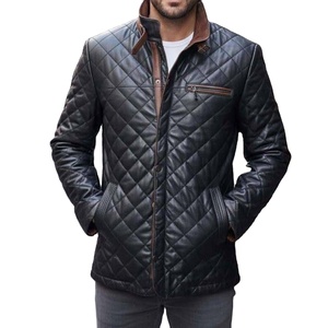 Gants d'hiver thermiques en cuir véritable de qualité supérieure avec doublure en laine, compatibles écran tactile et détection d'aiguille pour hommes - Utilisation sportive en extérieur - Product Image 6
