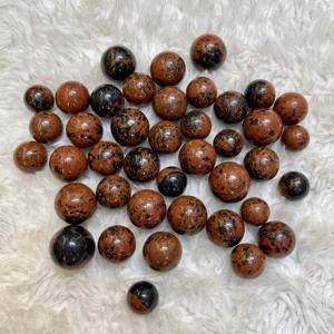 ชุดลูกบอลคริสตัลหินธรรมชาติขนาดเล็ก 16-25 มม. สำหรับขายส่ง หินบำบัด จักระ ตกแต่ง พลังเรกิ ขัดเงา แฟชั่น - Product Image 4