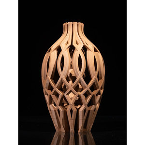 Vista di bambù e vaso di legno - Product Image 2