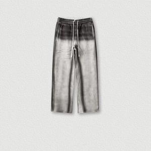 Conjunto de pantalones de chándal y Sudadera con capucha de primavera con lavado ácido de peso pesado Logotipo personalizado Chándal vintage Ropa de entrenamiento Terry Hoodies - Product Image 6