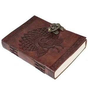 200 pages en cuir véritable Journal éléphant en relief Design exclusif 200 pages Journal artisanal - Product Image 6