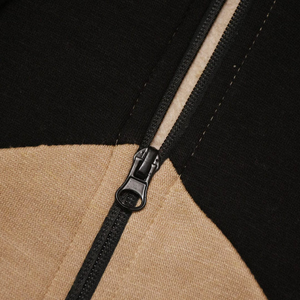 Full zip US Custom Hombres Calidad térmica de lujo 100% Algodón Peso pesado Impresión de letras personalizadas y cordones Personalizar sudaderas con capucha - Product Image 5