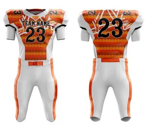 Uniforme de football américain pour hommes Top respirant de haute qualité Tendance avec manches courtes Prix de gros pour les garçons avec quantité minimale de commande bas - Product Image 5