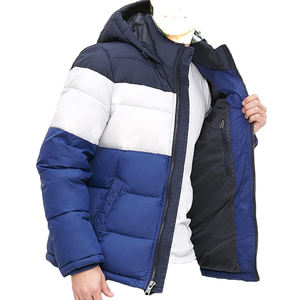 Polos de marque pour hommes Polo bas quantité minimale de commande OEM design personnalisé vêtements de rue à la mode vêtements d'extérieur rembourrés chauds d'hiver veste matelassée pour hommes - Product Image 3