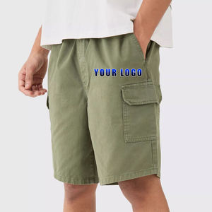 Pantalones cortos Cargo de gimnasio personalizados de alta calidad de talla grande para hombre, pantalones cortos Cargo Fleece para hombre, pantalones cortos informales con bolsillo lateral para hombre, precio razonable - Product Image 4