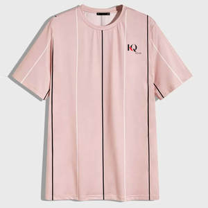 T-shirt pour homme de haute qualité 100% coton, manches courtes, service OEM, personnalisez votre propre logo, léger, écologique, séchage rapide - Product Image 1