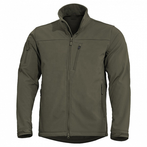 Chaqueta Softshell de invierno para hombre de gran oferta con cuello levantado con cremallera completa Servicio OEM bordado con logotipo personalizado de la mejor calidad disponible - Product Image 4