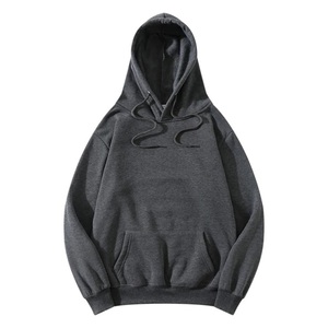 Sweat à capuche unisexe en coton 100% doublé, taille plus, personnalisé avec logo, en polaire d'hiver respirant, délavé à l'acide, effet délavé au soleil, effet usé, soie - Product Image 3