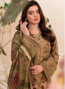 Colección Premium de Salwar Kameez de Satén Moderno para Mujer, de Secado Rápido, NEETA CREATION, Corte Regular, Venta al Por Mayor - Product Image 6