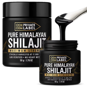 Résine de Shilajit sauvage de l'Himalaya en marque privée, 99 %, plus de 85 oligo-éléments, acide fulvique, qualité alimentaire, pour la santé des hommes et des femmes - Product Image 6