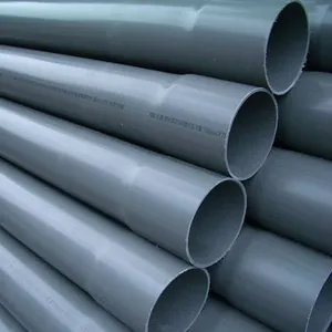 Factory Price 100mm Round Rigid Pipe PVC Drainage Tube