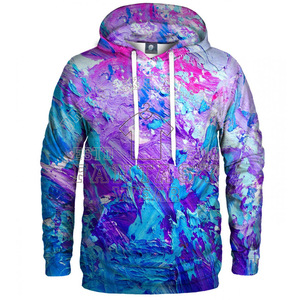 FANTASY WEAR 2026 Vente en gros Sweat à capuche oversize en polaire 350 GSM multicolore, design personnalisé, logo imprimé, sans cordon - Product Image 2