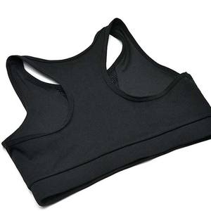 คุณภาพสูงผู้หญิงสีทึบ Bra กางเกงขาสั้นชุดออกกําลังกายวิ่งโยคะออกกําลังกาย Bra กางเกงขาสั้นชุดผ้าฝ้าย 100% สําหรับผู้หญิงผู้ใหญ่ - Product Image 4