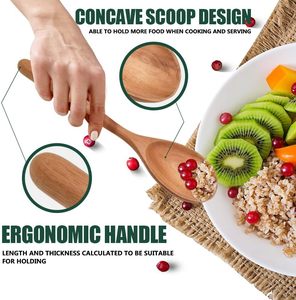 Cuillère décorative en bois pour cadeau souvenir et cuillère rustique artisanale de collection pour les amateurs de cuisine - Product Image 2