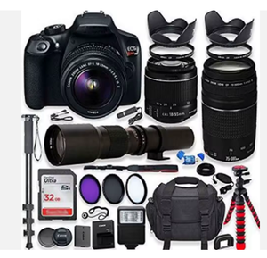 Appareil photo reflex numérique plein format 5D Mark IV de qualité industrielle, neuf, avec objectif EF 24-105 mm F4L, kit OEM/ODM personnalisable, garantie de 3 ans - Product Image 1
