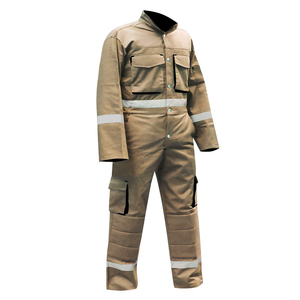 Combinaison réfléchissante de mécanicien combinaison en polycoton combinaison robuste ensemble travail utilitaire vêtements de travail combinaison vêtements de sécurité - Product Image 4