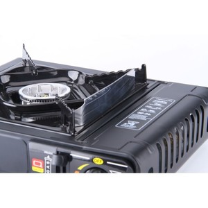Fornello compatto a cartuccia di gas nero (Comgas BS-102) - Product Image 3